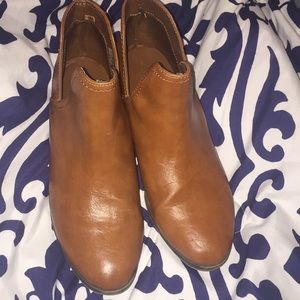 Faux Leather Booties